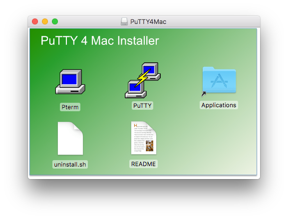 terminal emulator mac package contents